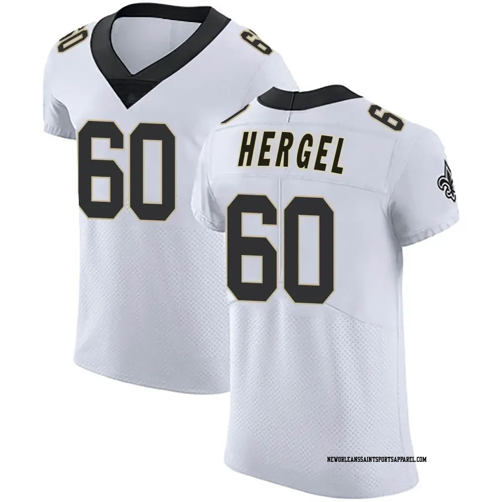 Elite White Men's Kyle Hergel New Orleans Saints Vapor Untouchable Jersey