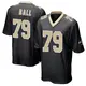 Game Black Men's Josh Ball New Orleans Saints Team Color Jersey