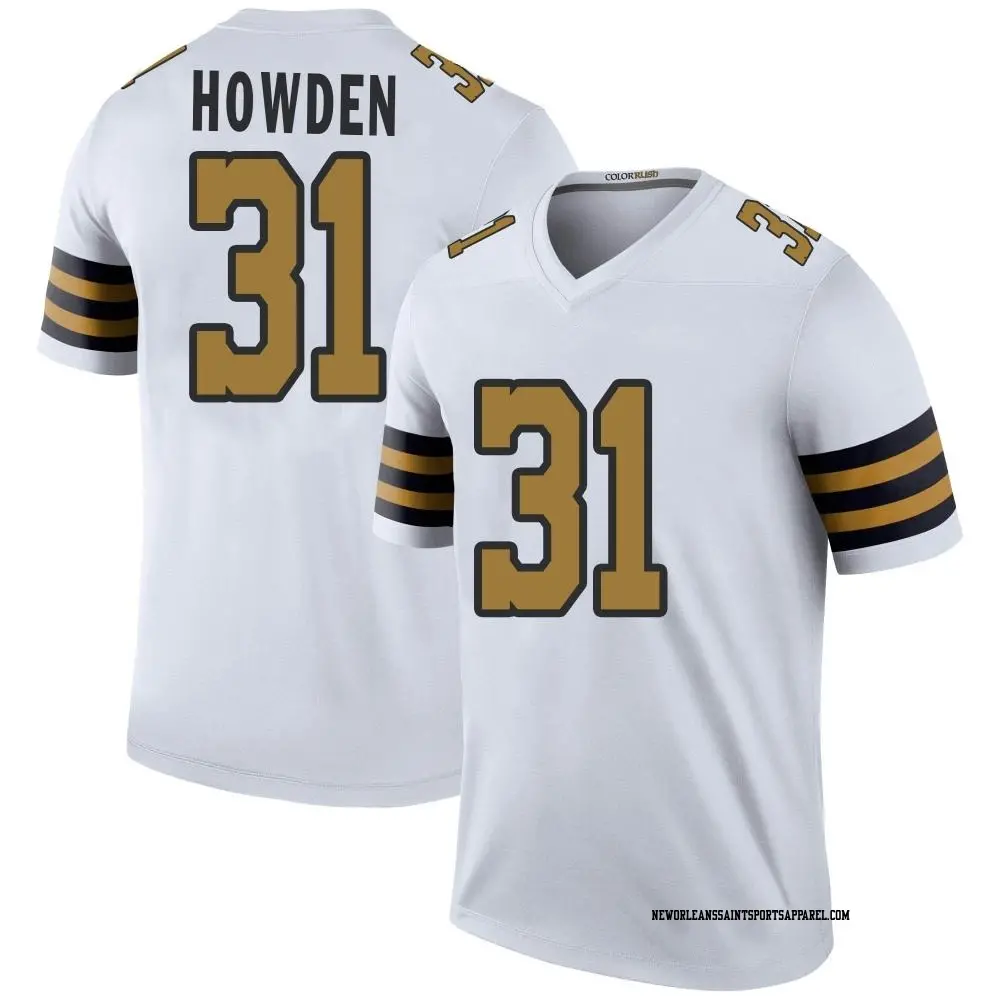 Legend White Men's Jordan Howden New Orleans Saints Color Rush Jersey