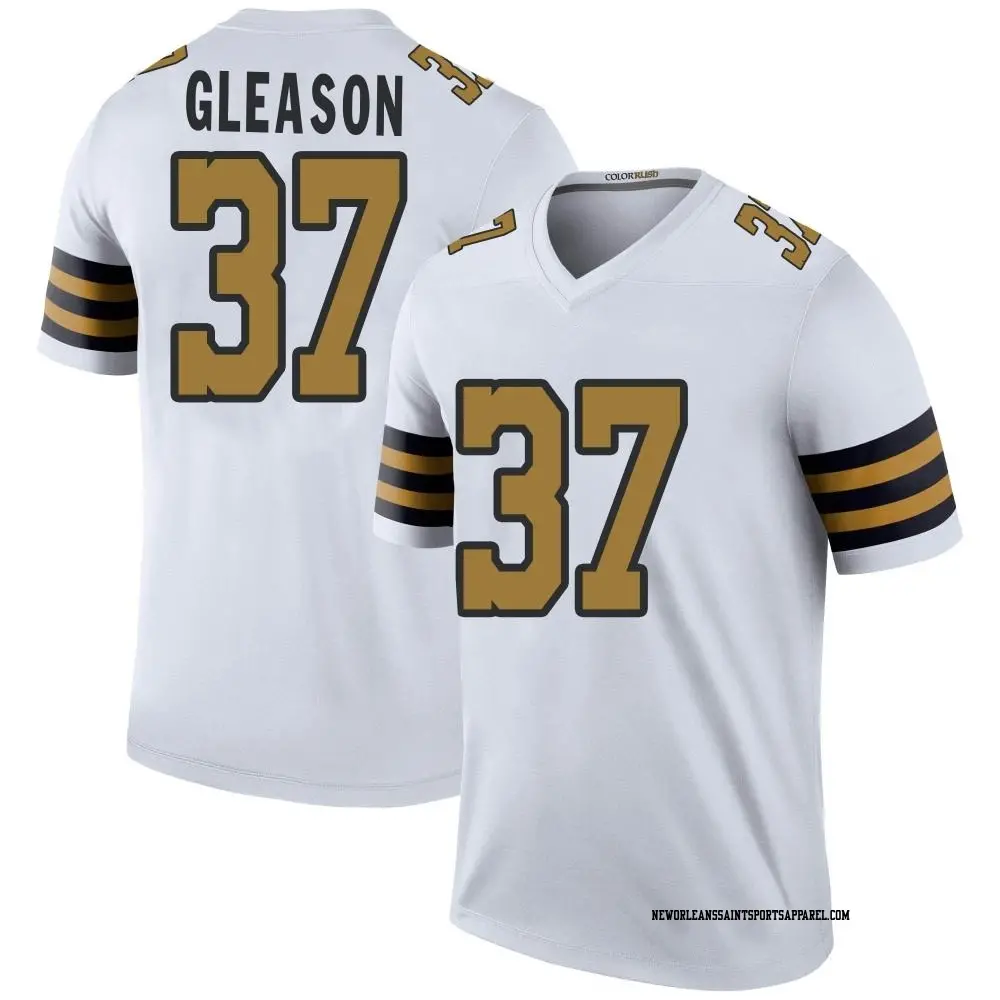 Legend White Men's Steve Gleason New Orleans Saints Color Rush Jersey