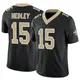 Limited Black Men's Lou Hedley New Orleans Saints Vapor F.U.S.E. Jersey