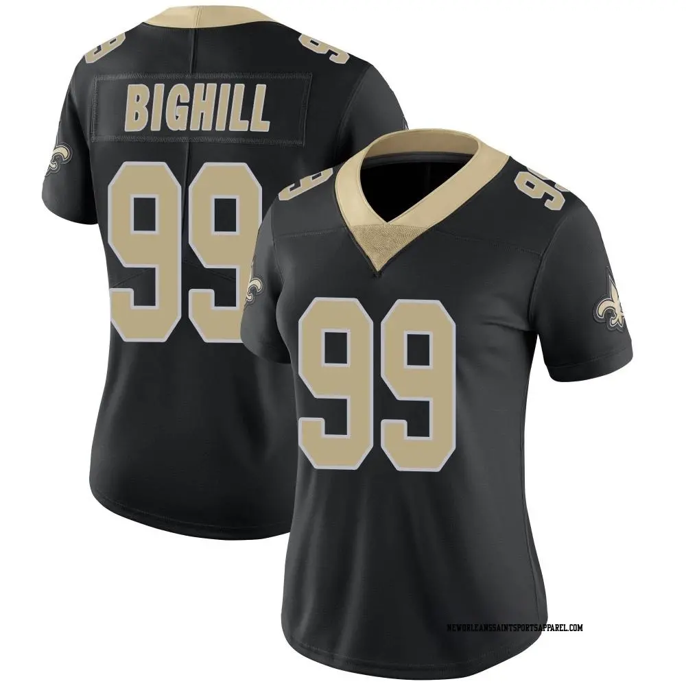 Limited Black Women's Adam Bighill New Orleans Saints Team Color Vapor Untouchable Jersey