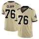 Limited Gold Men's Will Clapp New Orleans Saints Alternate Gameday s Alternate Vapor F.U.S.E. Jersey