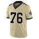 Limited Gold Men's Will Clapp New Orleans Saints Alternate Gameday s Alternate Vapor F.U.S.E. Jersey