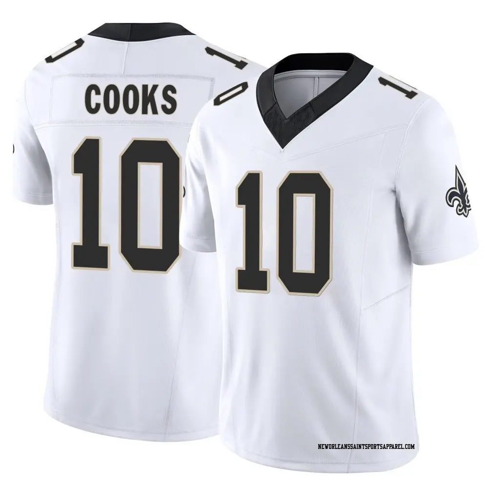 Limited White Men's Brandin Cooks New Orleans Saints Vapor F.U.S.E. Jersey