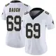 Limited White Women's Kyler Baugh New Orleans Saints Vapor Untouchable Jersey